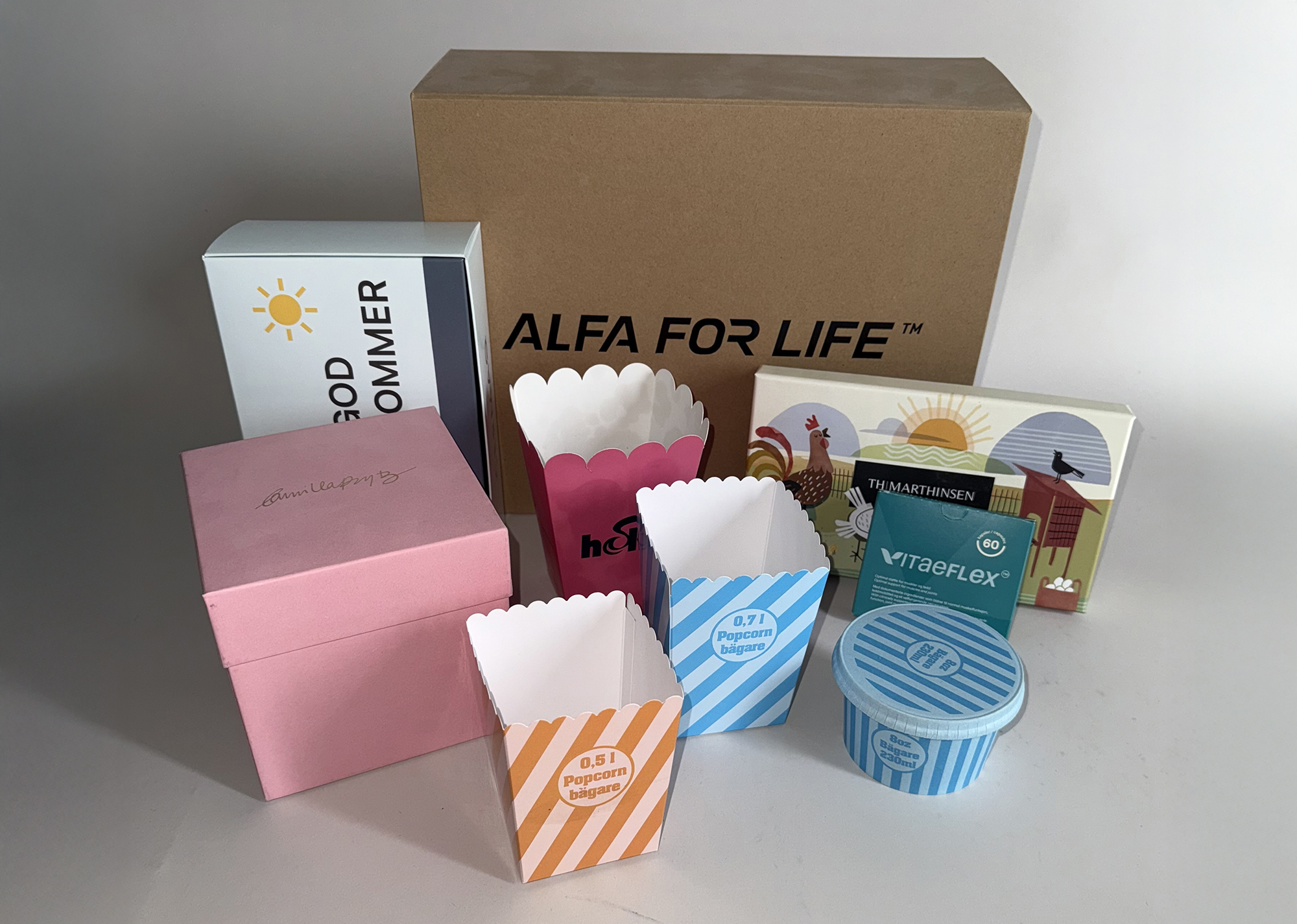 Aksell logistikk - Emballasjeprodukter